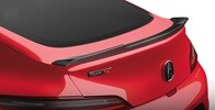 Integra Type S Carbon Fiber Tailgate Spoiler Accessory