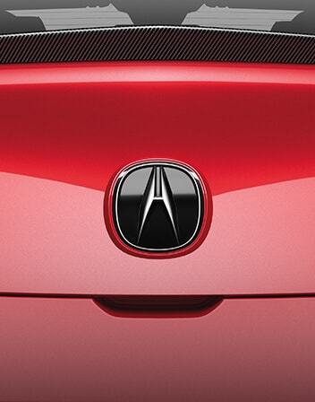 Integra Type S Gloss Black Emblem Accessory