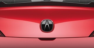 Integra Type S Gloss Black Emblem Accessory