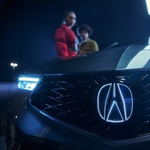 2025 Integra Illuminated front emblem accessory