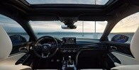 2025 Integra orchid interior cabin front view