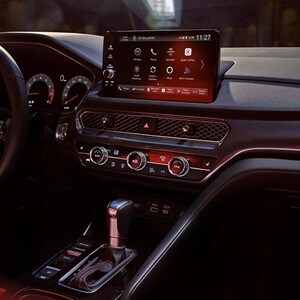 2025 Integra center display and CVT transmission
