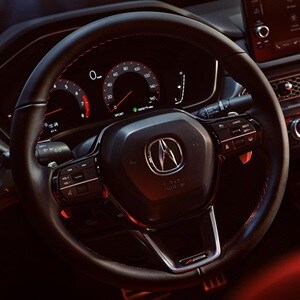 2025 Integra steering wheel detail