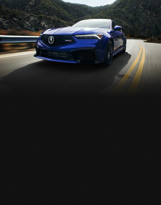 2025 Acura Integra Type S driving on the road