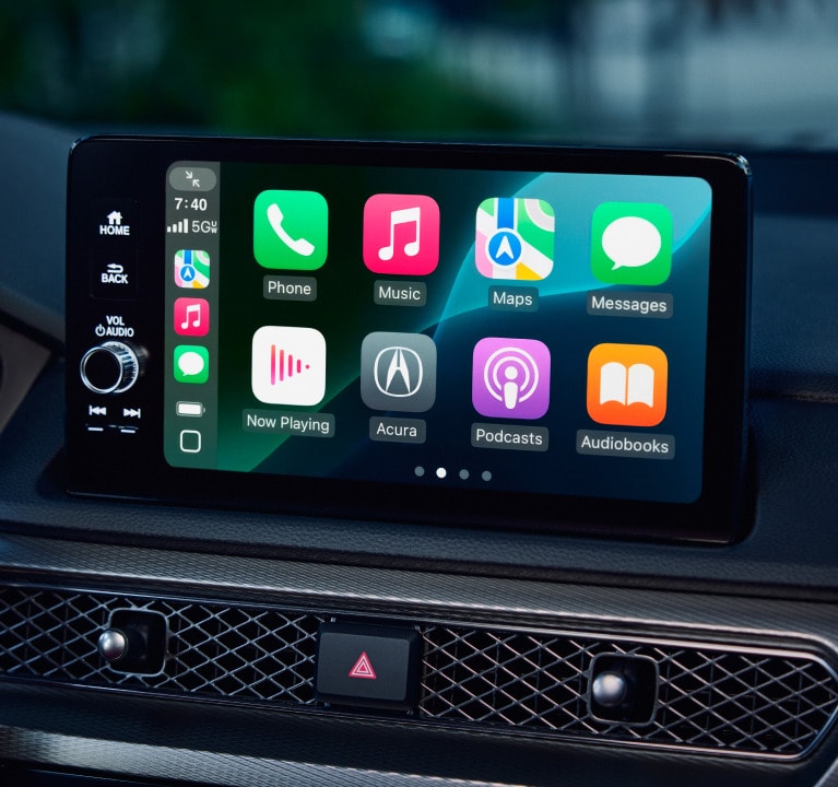 2026 Acura Integra featuring Smart Connection Apple CarPlay Integration.