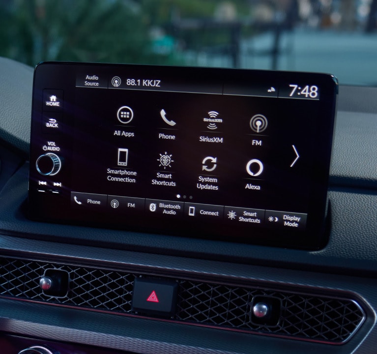 2026 Acura Integra featuring Smart Connection Center Display.