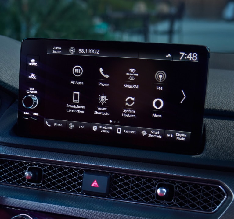 2026 Acura Integra featuring Smart Connection Center Display.