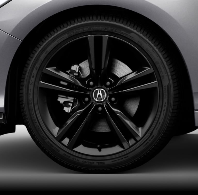 2026 Acura Integra featuring 18-in Berlina Black.
