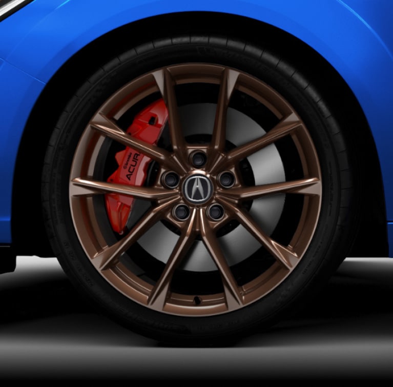 2026 Acura Integra featuring 19-in Lightweight Lightweight Copper finish Wheels Accessory.