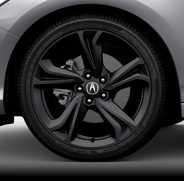 2026 Acura Integra featuring 19-in Matte Black Accessory.