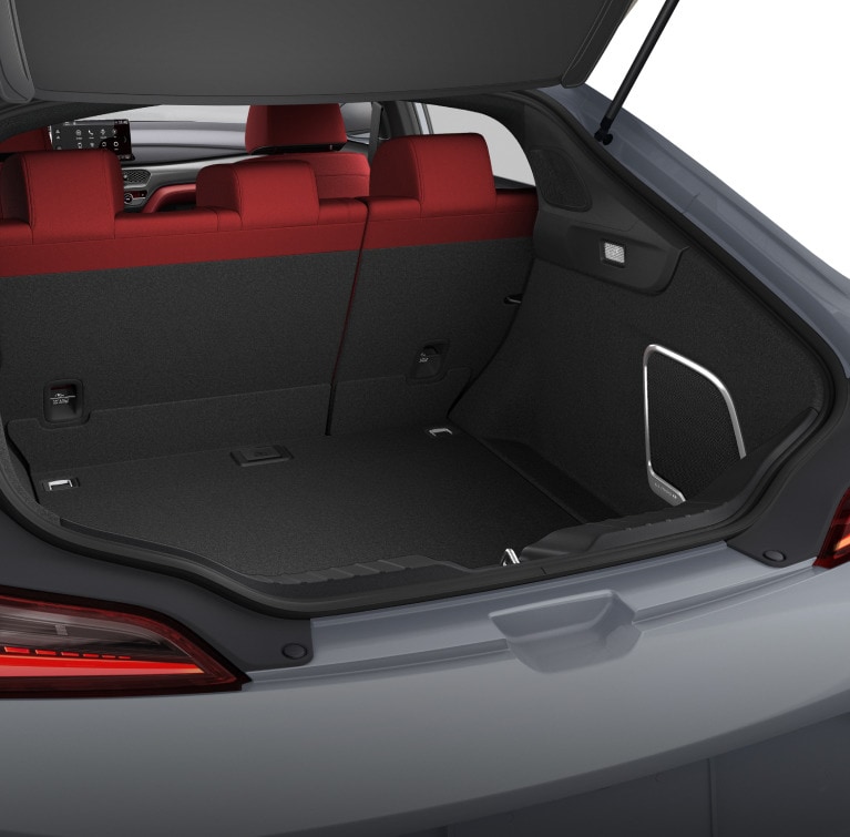2026 Acura Integra featuring Cargo space both down.