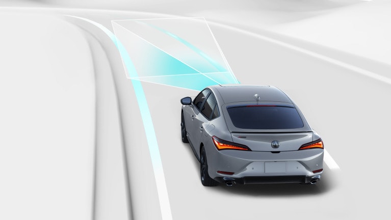 2026 Acura Integra featuring the Road Departure Mitigation.