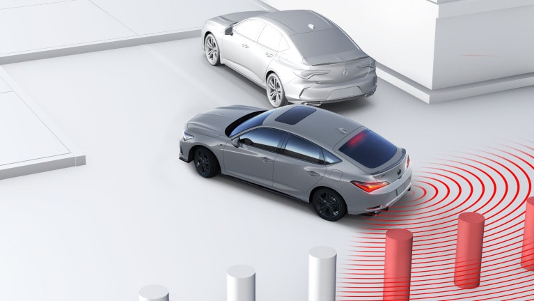 2026 Acura Integra featuring the Low-Speed Braking Control.