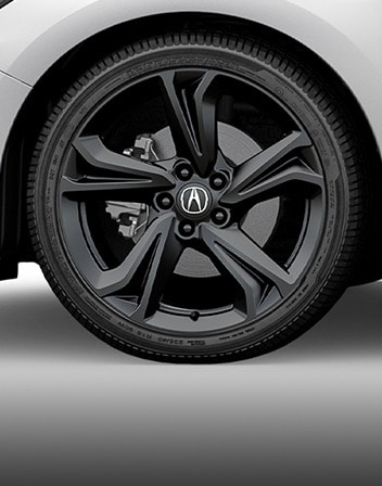 2026 Acura Integra 19-in Matte Black Wheels accessory.