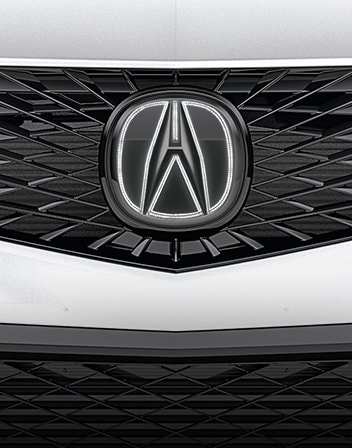 2026 Acura Integra Illuminated Front Emblem accessory.