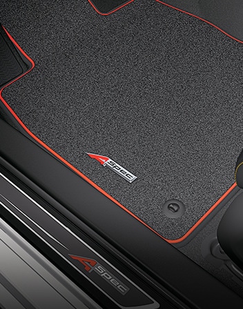 2026 Acura Integra Premium Carpet Floor Mats accessory.