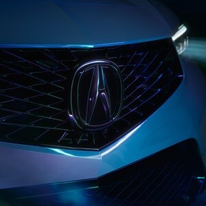 2026 Acura Integra Diamond Pentagon Grille detail. 2026 Acura Integra Diamond Pentagon Grille detail.