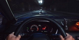 2026 Acura Integra head up display detail. 2026 Acura Integra head up display detail.