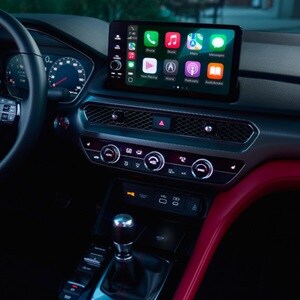 2026 Acura Integra center display. 2026 Acura Integra center display.