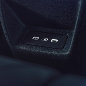 2026 Acura Integra with the rear USB ports. 2026 Acura Integra with the rear USB ports.