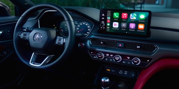 2026 Acura Integra interior dashboard view