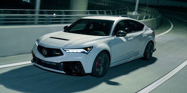 2026 Acura Integra Type S shown in Platinum White Pearl