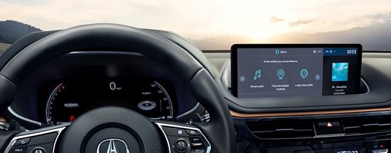 2022 Acura MDX Packages HD Center Display with AcuraLink