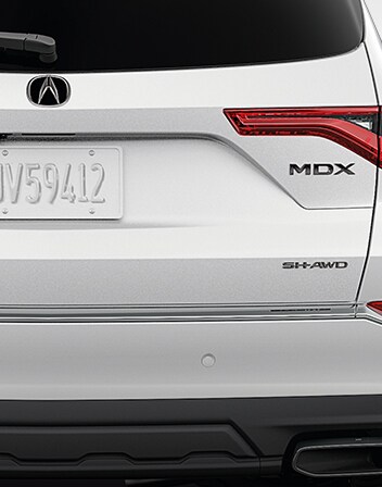 Black Chrome Emblems 2024 MDX Accessory