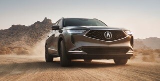2024 Acura MDX double-wishbone front suspension