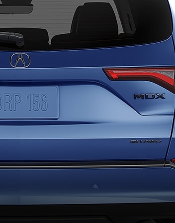 2025 MDX Gloss Black Emblems Accessory