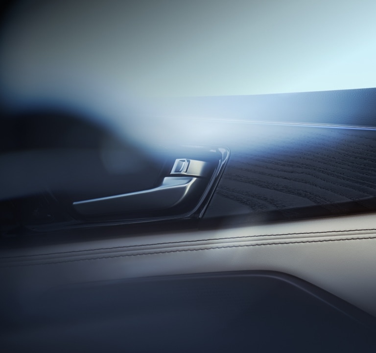 2025 Acura MDX wood accents and a hand-wrapped leather dash