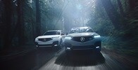 2025 Acura MDX on the road with the Acura MDX A-Spec® and Type S Advance Packages