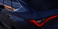 2025 Acura MDX with Chicane™ LED taillights a rear view