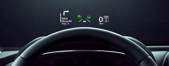 2025 Acura MDX Packages digital speedometer and turn-by-turn navigation