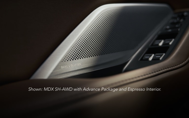 Acura MDX SH-AWD with Advance Package and Espresso Interior