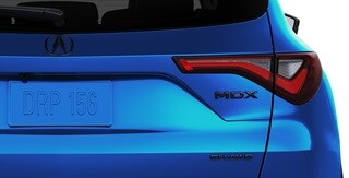 2026 MDX Gloss Black Emblems Accessory