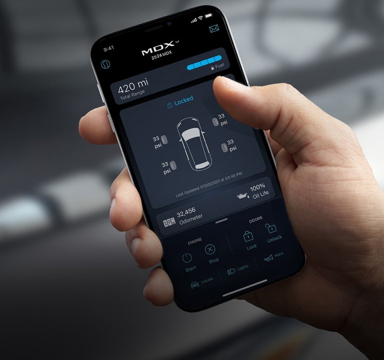 2026 Acura MDX Phone with AcuraLink Connected Services