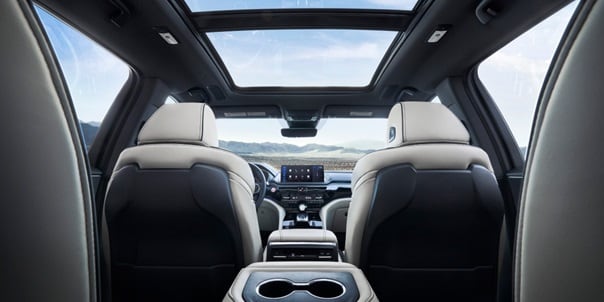 2026 Acura MDX with the wide panoramic moonroof 2026 Acura MDX with the wide panoramic moonroof