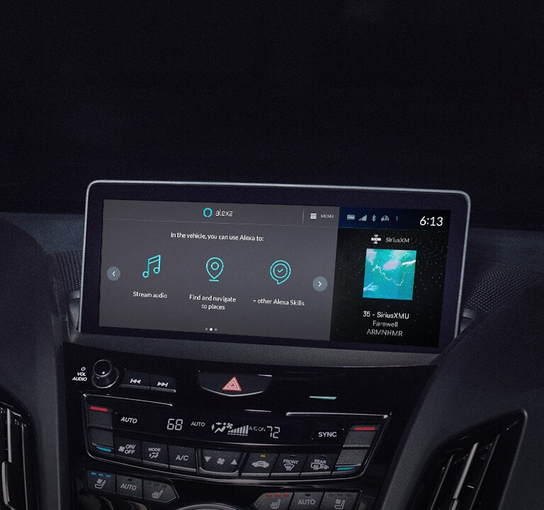 Acura 2022 RDX Alexa screen