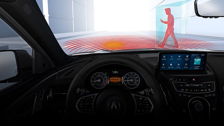 Acura 2023 RDX Pedestrian Detection