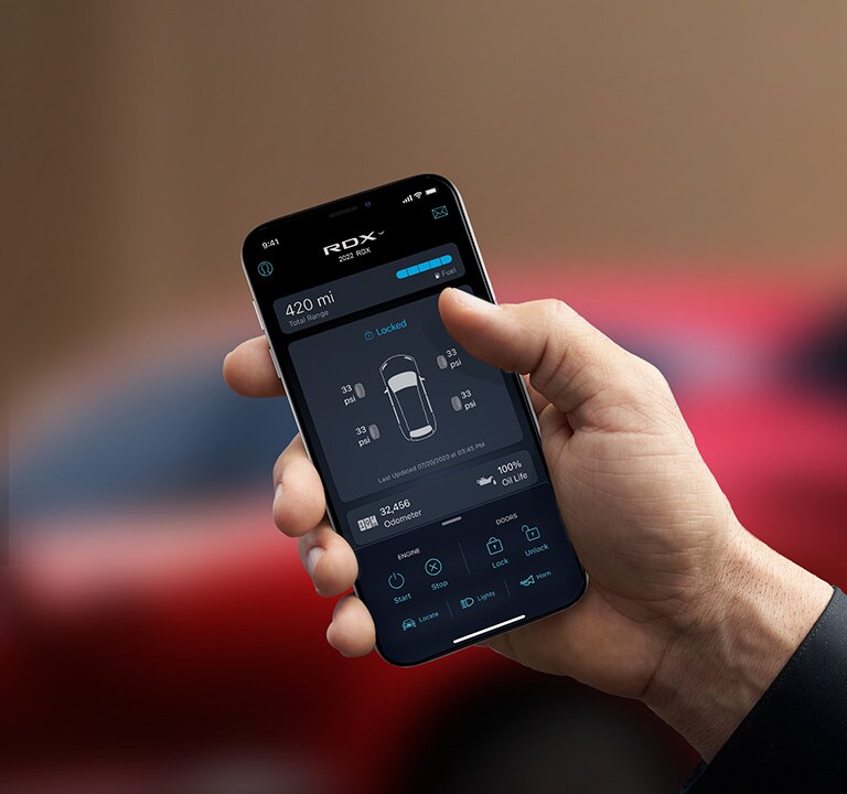 Acura 2023 RDX Acuralink App