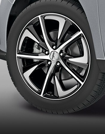 2023 RDX 20-in black diamond cut alloy wheel