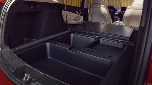 2025 RDX with Technology Package with Parchment interior showing cargo capacity