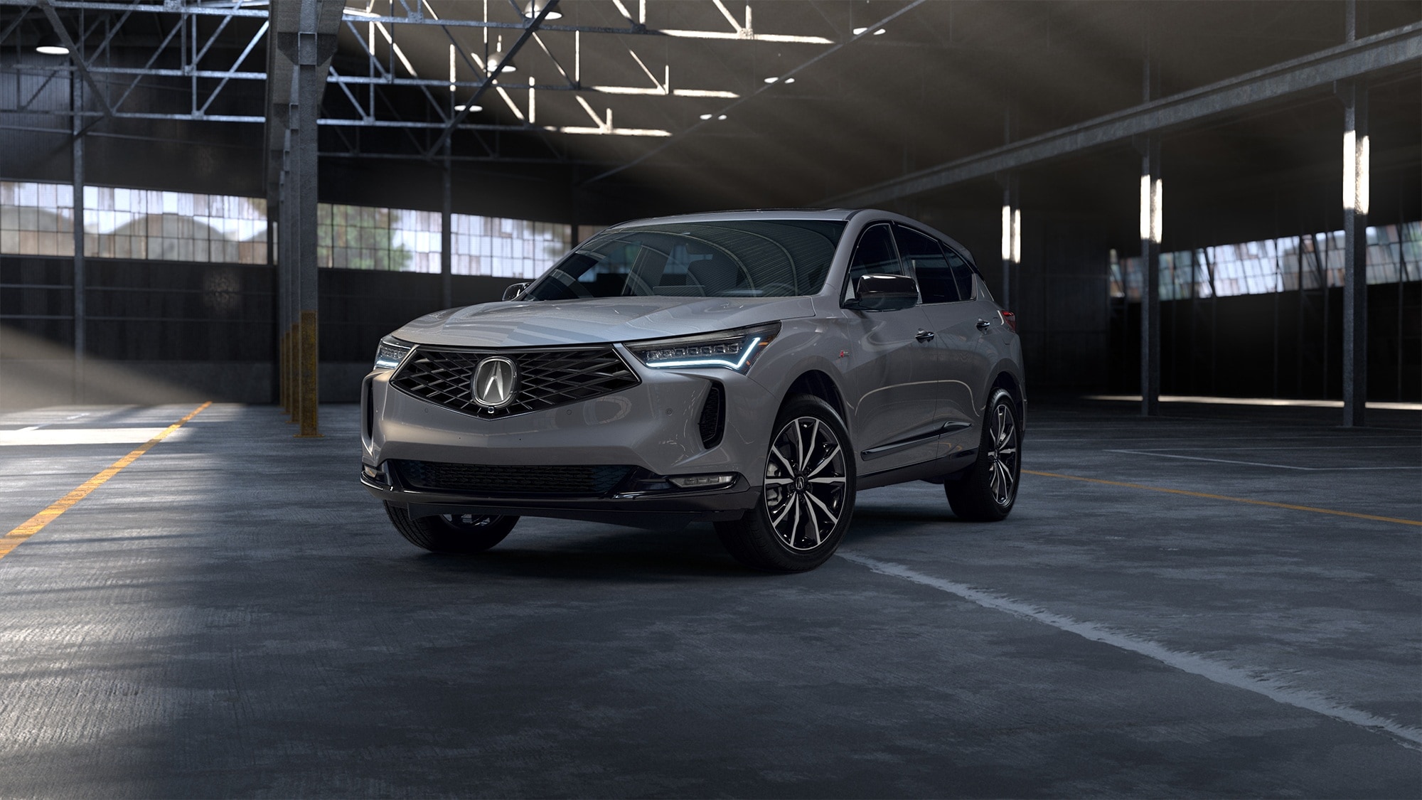 Exterior View of Acura 2025 RDX in Urban Gray Pearl