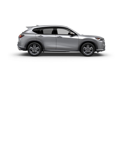 ADX side view in Lunar Silver Metallic ADX side view in Lunar Silver Metallic