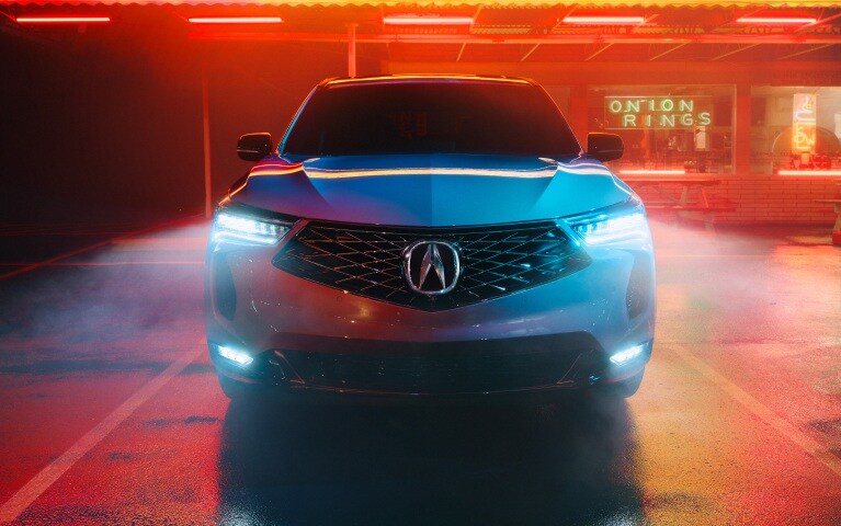 Acura 2026 RDX in Platinum White Pearl front view