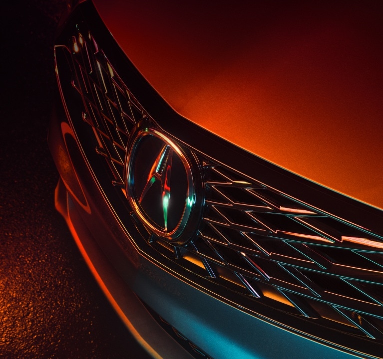 Acura 2026 RDX with the new frameless Diamond Pentagon grille