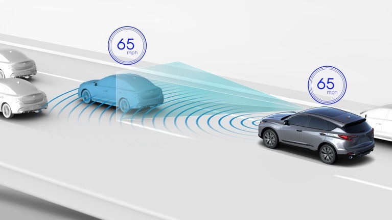 Acura 2026 RDX Adaptive Cruise Control (ACC) with Low-Speed Follow