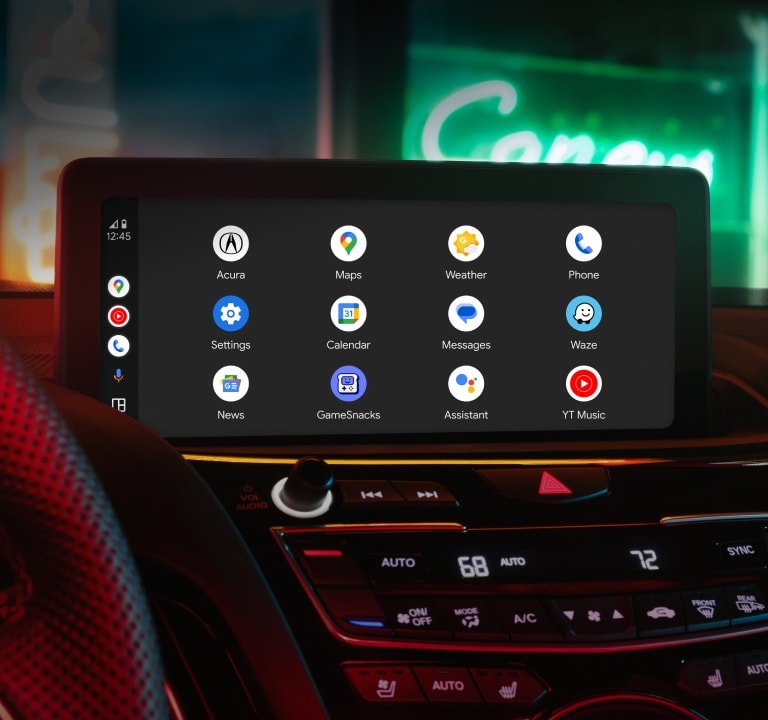 Acura 2026 RDX Wireless Android Auto™ Compatibility