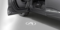 Acura 2026 RDX logo pattern projector
